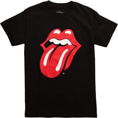 Men's Women's T-Shirt Rolling Stones-Classic Tongue -Unisex tees 100% Cotton NEW