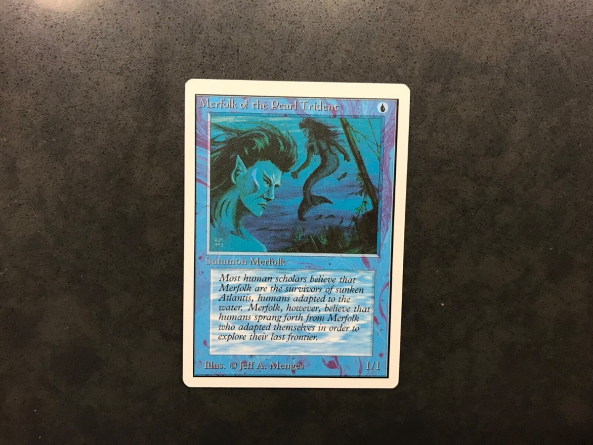 MTG Magic: The Gathering - Unlimited - Merfolk of the Pearl 