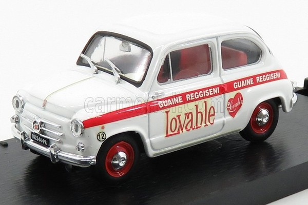 Modellauto Statisch Diecast Fiat 600D UnterwÄSche Lovable 1965 1/43-image