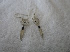 GORGEOUS~925 STERLING SILVER [ HEART & LEAF DESIGN ] EARRINGS~~~CLEAN!! — photo 2