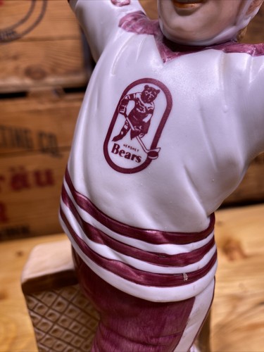Hershey Bears 1983 Mount Hope Estate and Winery 45th Anniversary Hockey Statue - Picture 4 of 19