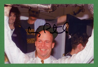 Craig Patrick Miracle On Ice 1980 USA Olympic Gold Hockey Signed Photo E23426