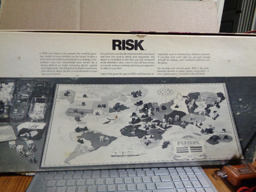 Parker Brothers Risk World Conquest Board Game 1975, Complete - Picture 2 of 6
