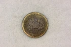 Civil War Union Staff Coat Button Dug Harrison's Landing VA