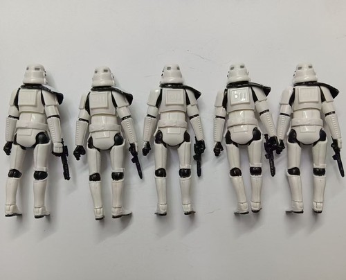 lot of 5 Hasbro Star Wars Stormtroopers action figure w gun 3.75" - Picture 7 of 12