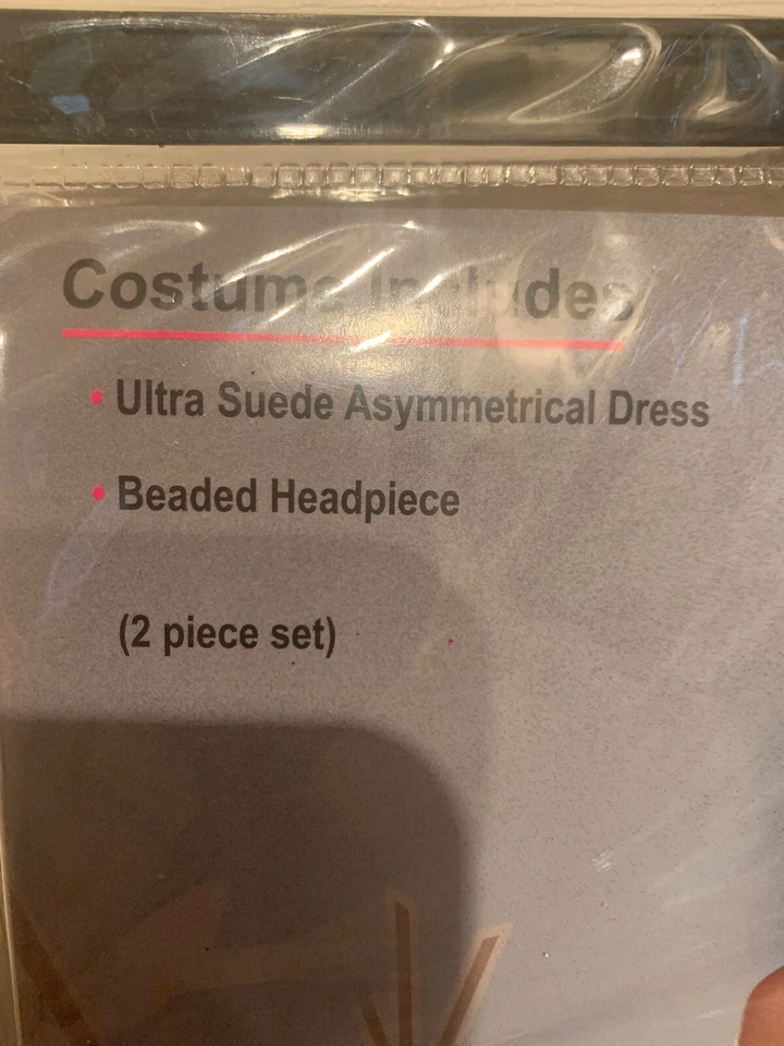 Nuevo Disfraz Indio Nativo Americano Tentación Tribal Adulto Talla Pequeña Vestido Hdpc Foto 2 de 4