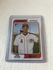 2020 Topps Archives Shogo Akiyama RC 1974 Style Base Reds