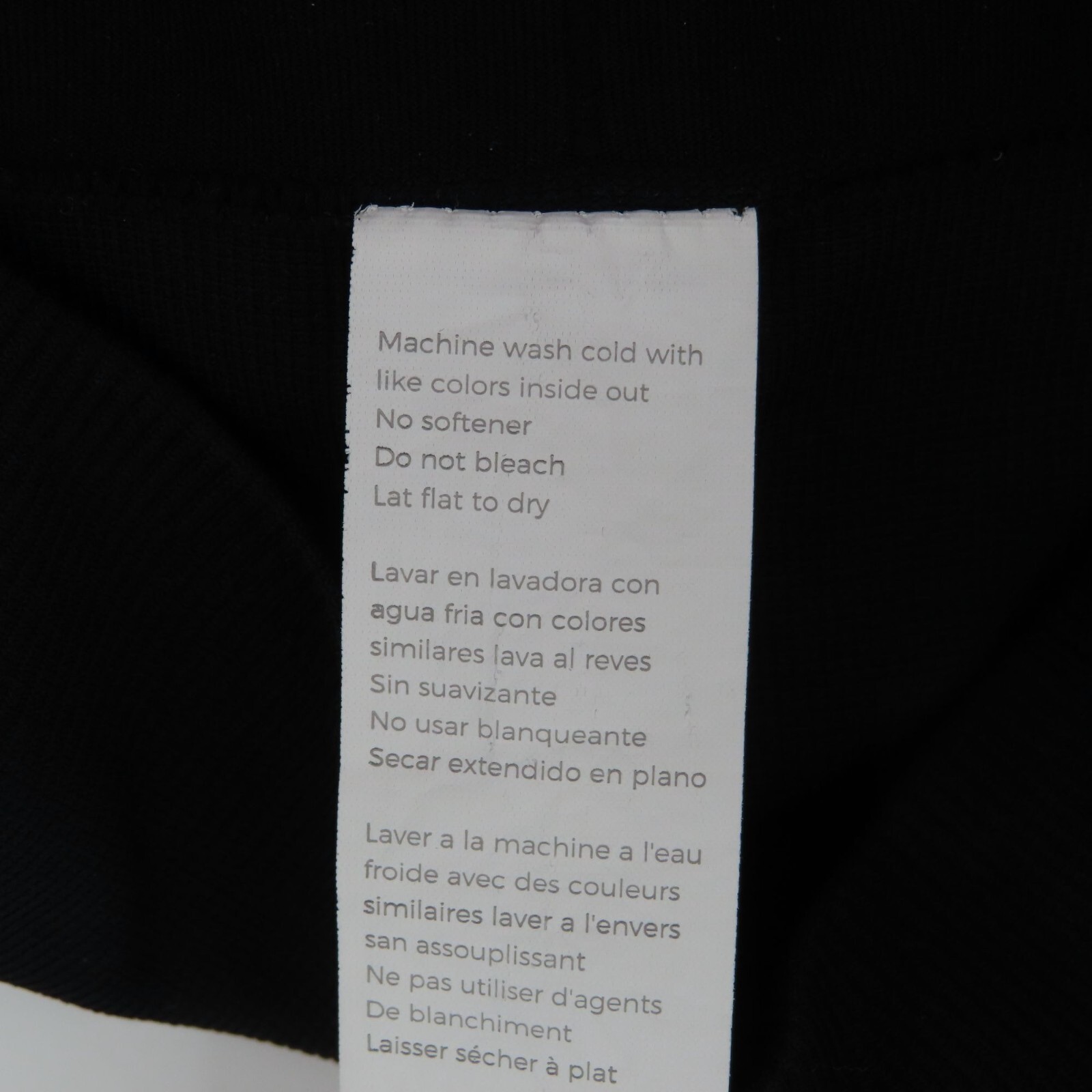 Fabletics Women Small Solid Black Perforated Calf… - image 11