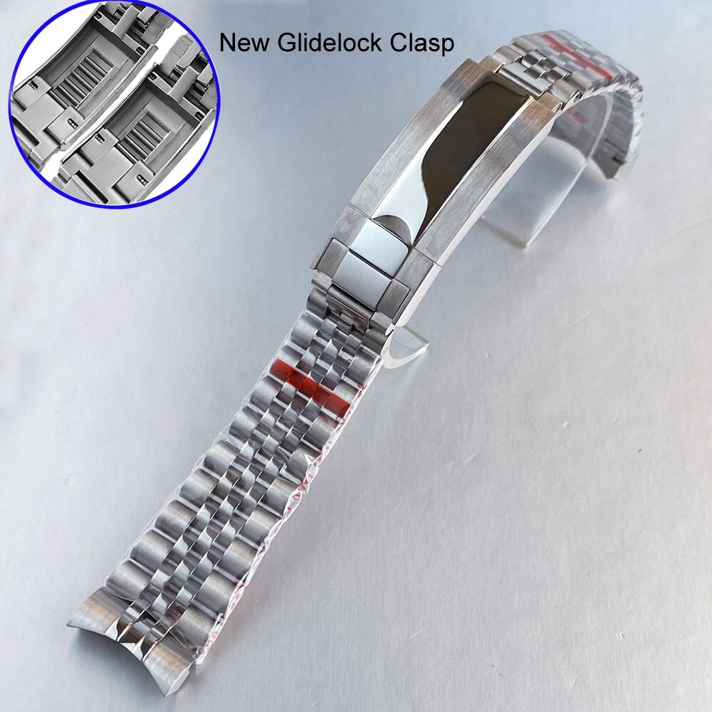 Fit For Oyster 20mm Presidential Millennium Stainless Steel Band
