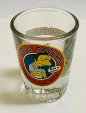New Universal Studios The Simpsons Moe's Tavern "Drink Up Chumps"  Shot Glass