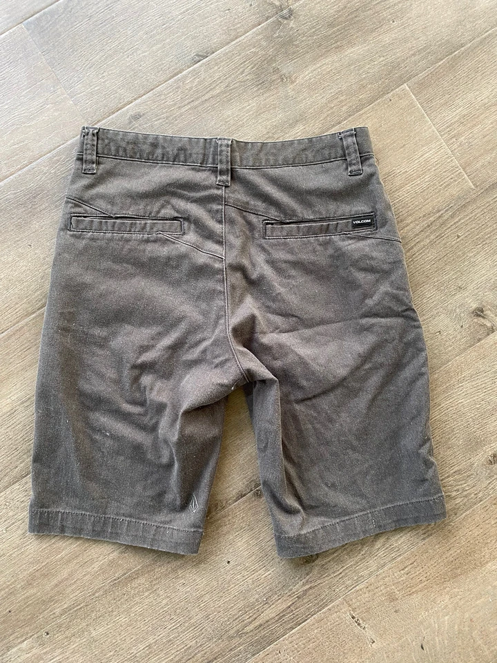 Volcom Big Boys' Gray Vmonty Shorts Size 28 - Image 2 of 4