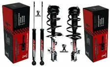 For Toyota Sienna FWD Front Complete Quick Struts Rear Shocks Kit Set 4PCS FCS
