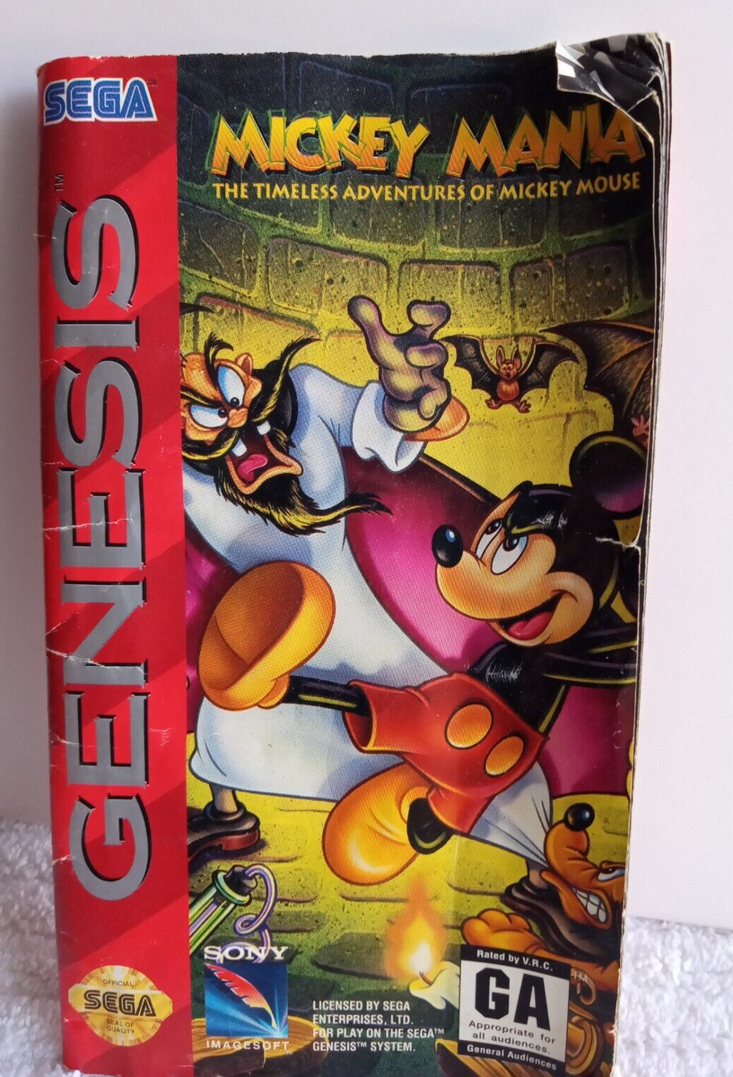 Mickey Mania: The Timeless Adventures of Mouse - Sega Genesis - | eBay