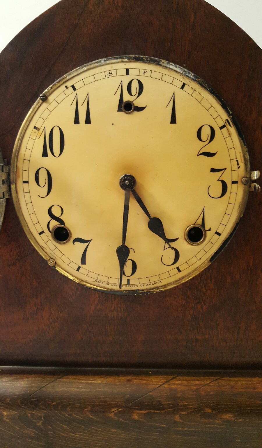 Large Antique Gilbert Mantle Clock w/key Working eBay