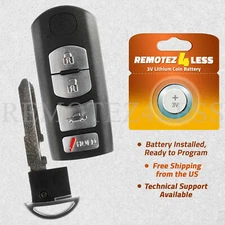 For 2009 2010 2011 2012 2013 Mazda 6 Replacement Remote Smart Car Key Fob 4b