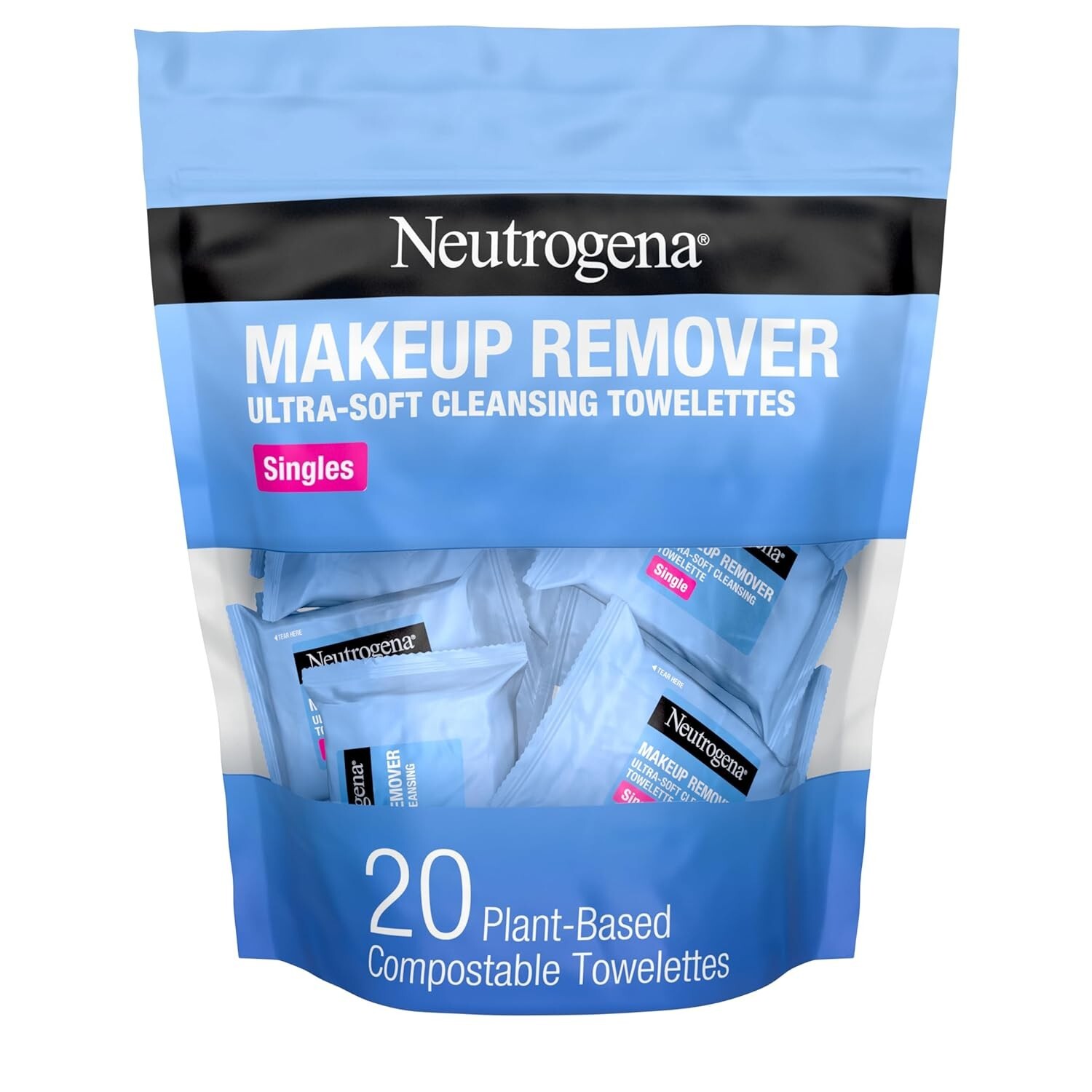 Neutrogena Makeup Remover Wipes, Individually Wrapped Daily Face Wipes