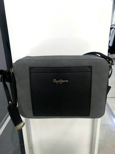 borsa tracolla pepe jeans nero e grigio | eBay