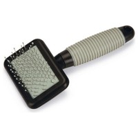 Beeztees ZupfbüRste 12Cm Schwarz/Grau FüR Nager - Kurz- & Langhaarig