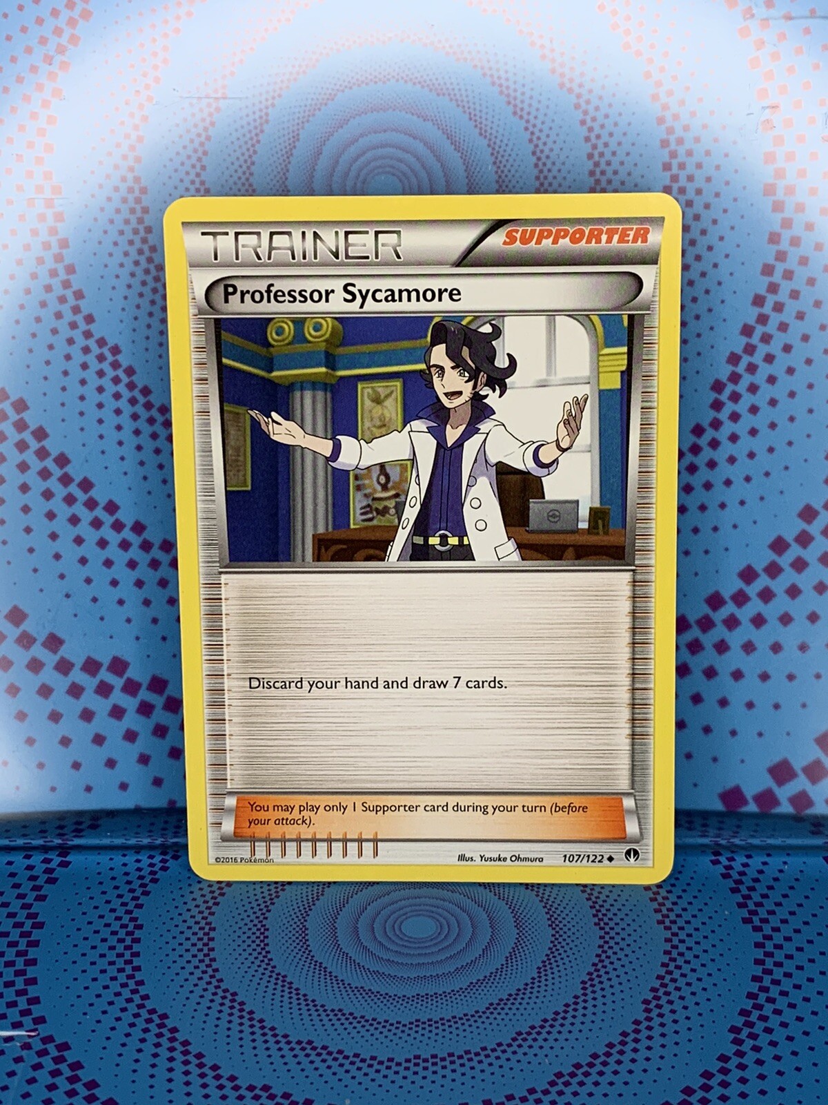 Professor Sycamore 107/122 - Breakpoint - Uncommon - Pokemon Card TCG - LP 🔥