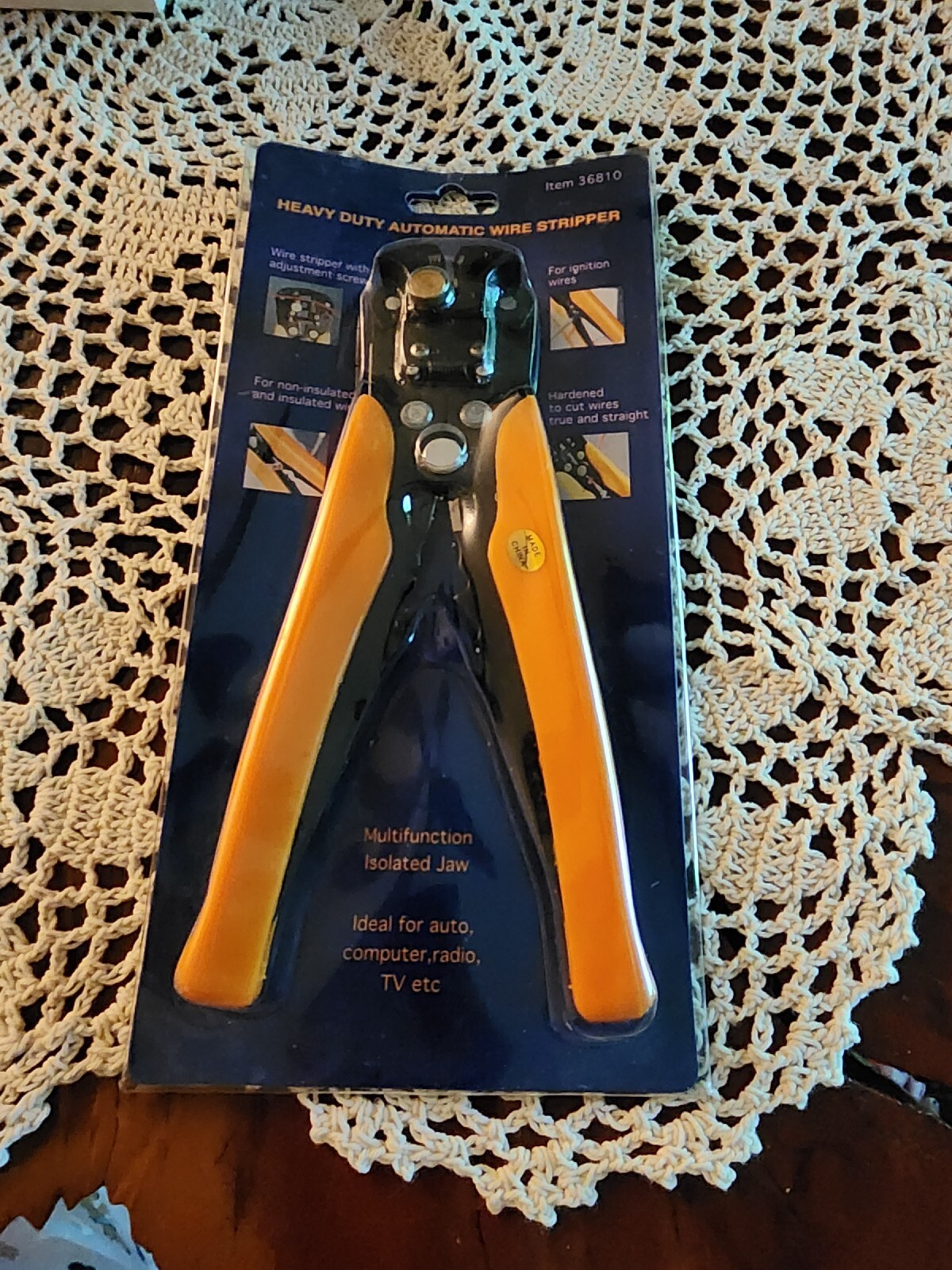 From Harbor Freight Heavy Duty Automatic Wire Stripper Item 36810 eBay