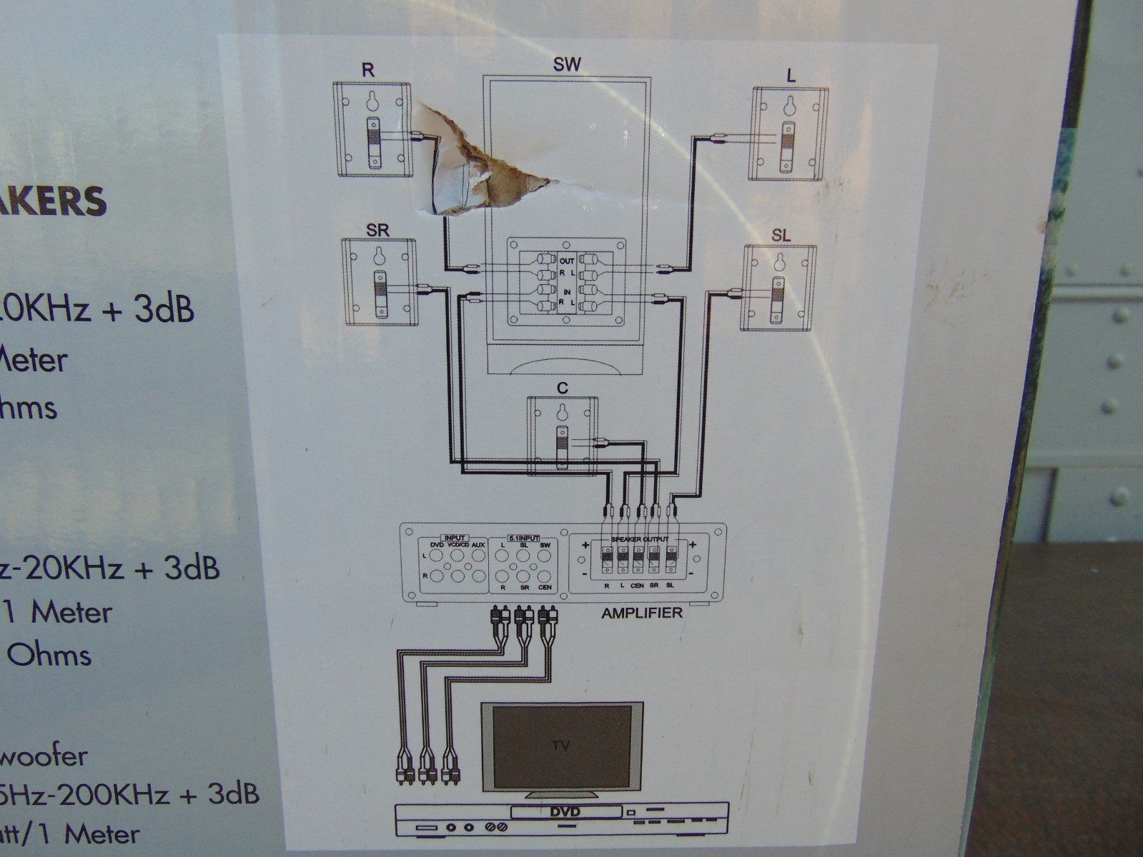 vokel 5.1 hd home theater system