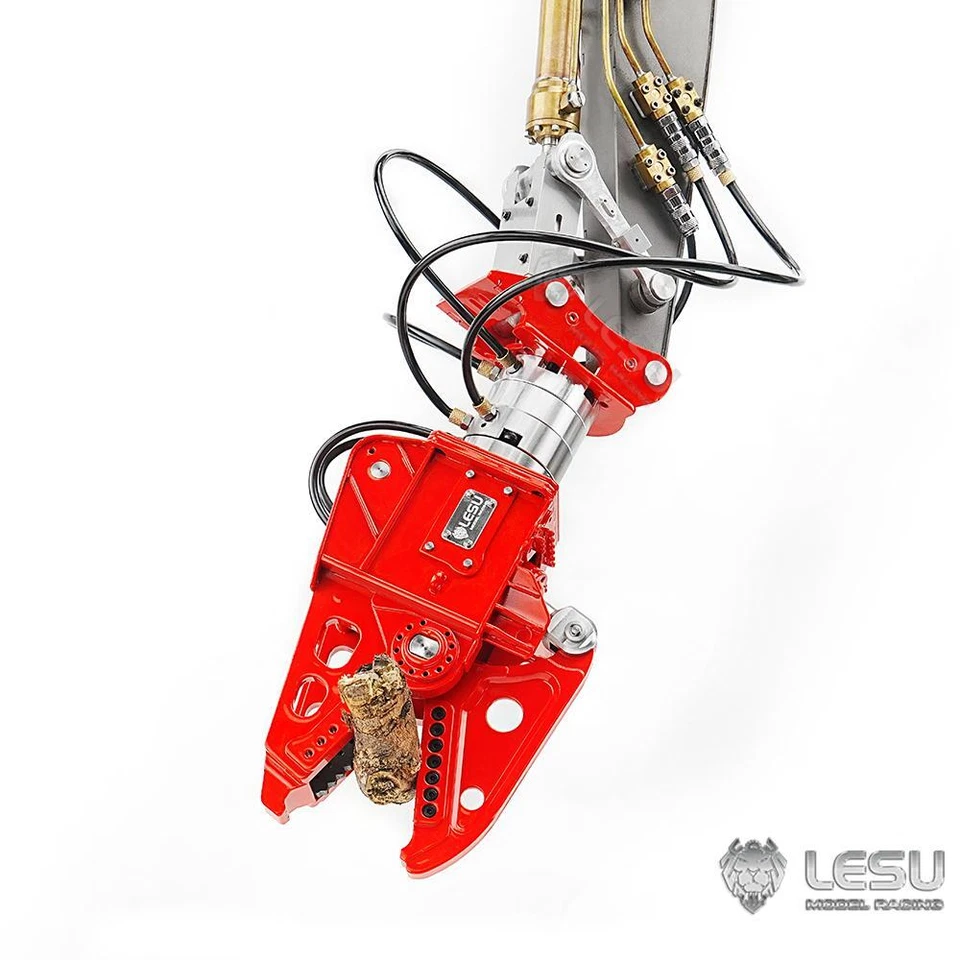 1/14 270° Rotatable Metal Hydraulic Shear for LESU ET30H SK500 Hydraulic Digger - Image 4 of 4