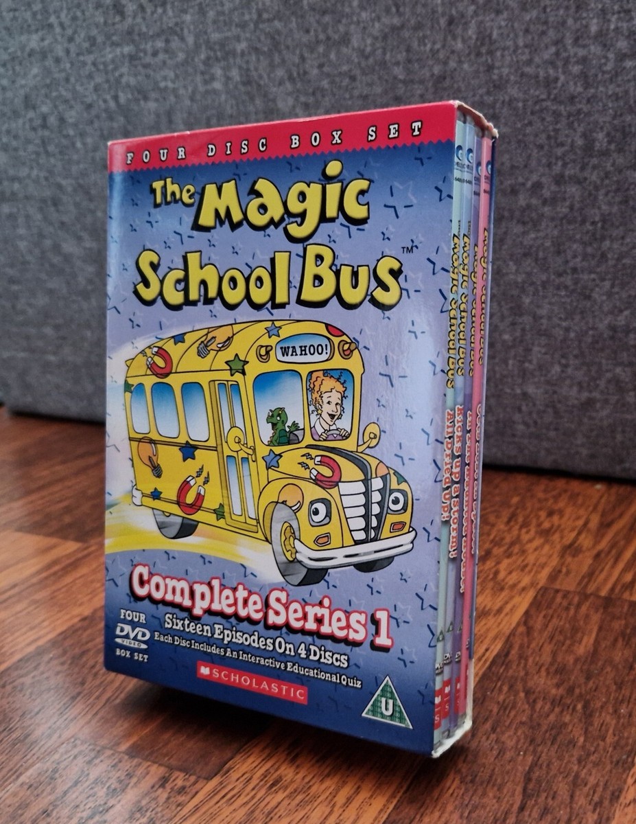 The Magic School Bus: Complete Series 1 [DVD] Scholastic 4 discs