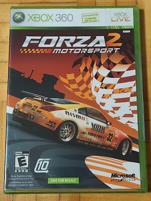 Forza Motorsport 2 NOT FOR RESALE Edition (XBOX 360) *BRAND NEW SEALED*