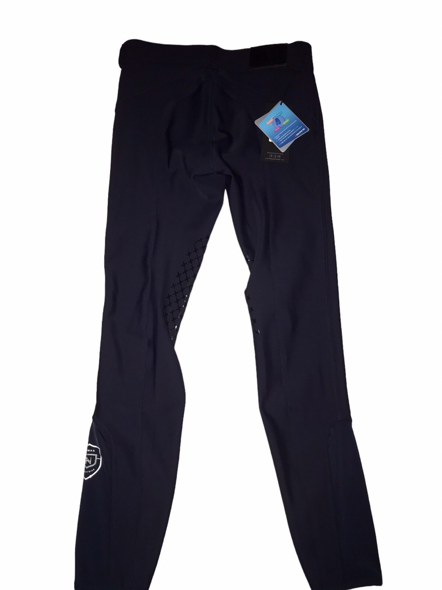 NWT Noel Asmar Equestrian Breeches Navy Youth Size 14 Pants Horse Riding