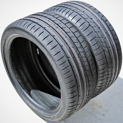 2 Tires Dunlop Sport Maxx RT2 255/35ZR18 255/35R18 94Y XL High Performance