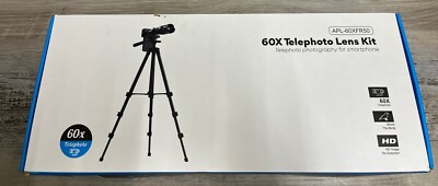 Apexel 60x Telephoto Lens Kit APL-60xFR50