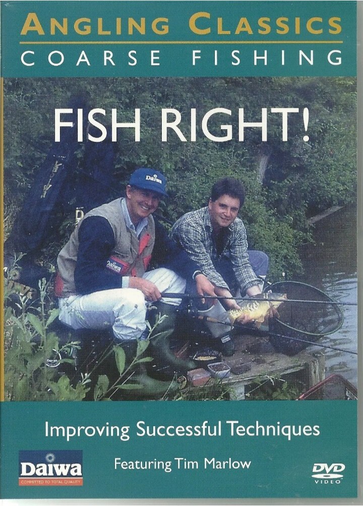 FISH RIGHT! IMPROVING SUCCESSFUL TECHNIQUES DVD NEW SEALED TIM MARLOW #PB