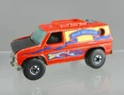 Vintage 1982 Hot Wheels Diecast 1/64 Scale Orange Baja Breaker Van BW Malaysia
