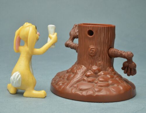 McDonald's 1998 Fast Food Toy: Rabbit and Ghost Tree from the Winnie the Pooh - Picture 4 of 5