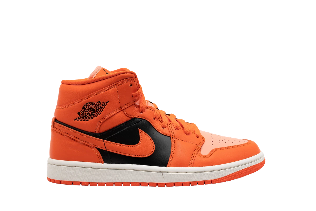 Jordan 1 Mid Orange