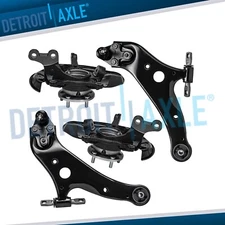 Front Knuckles Wheel Hub Lower Control Arms for RX350 RX450h Toyota Highlander