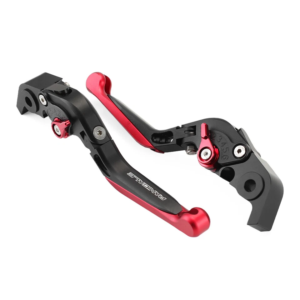 For DUCATI Panigale V4 V2 1299 1199/S/R 959 899 Folding CNC Clutch Brake Levers - Image 3 of 4