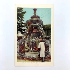 Postcard California Asti CA Italian Swiss Colony Winery 1960s Unposted Chrome
