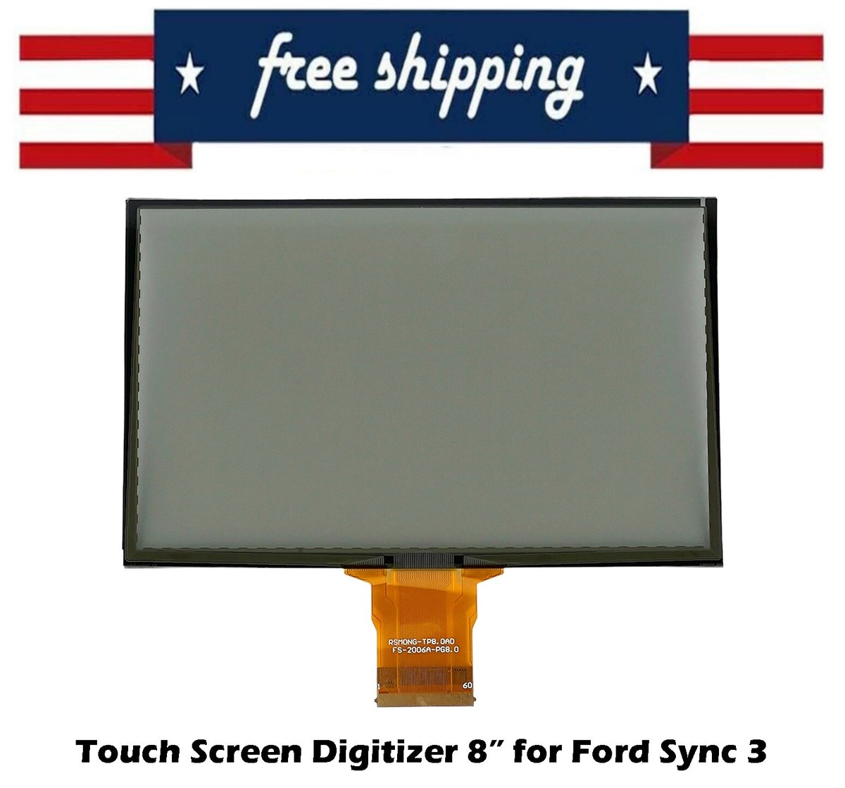 2013-2018 Lincoln MKZ Touch Screen Digitizer Replacement SYNC 3