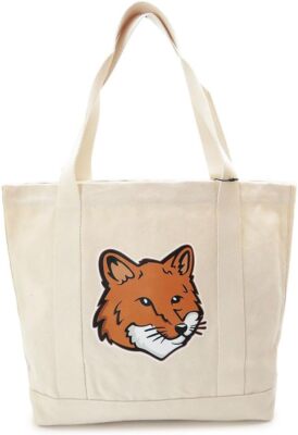 ハンドバッグ MAISON KITSUNE HAND BAG (LW05101WW0050 P700) Maison Kitsune Tote Bag LW05101WW0050 P700 Fox Head Ecru | eBay
