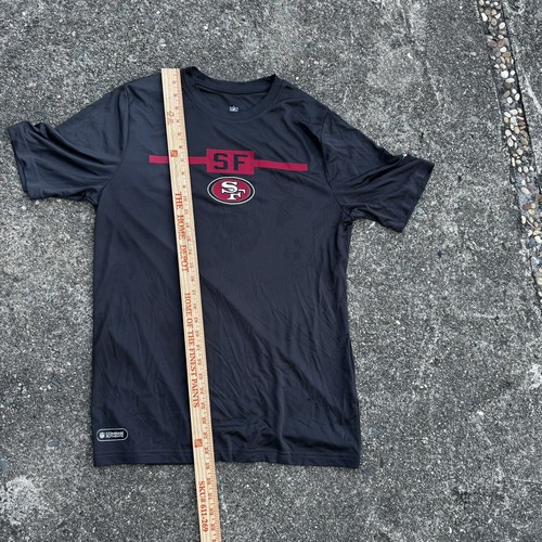 New Era San Francisco 49ers Shirt Size Medium NFL Combine Authentic Short Sleeve - Picture 6 of 7