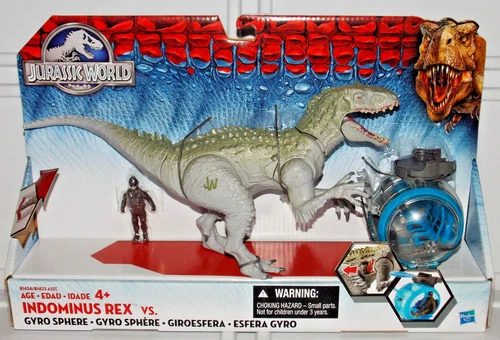 Jurassic World Park Indominus Rex vs Gyro Sphere Pack Dinosaur Toy Action Figure