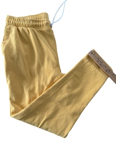 Pantalones de chándal Nike Sportswear Club polar amarillos para mujer talla L - Imagen 5 de 6