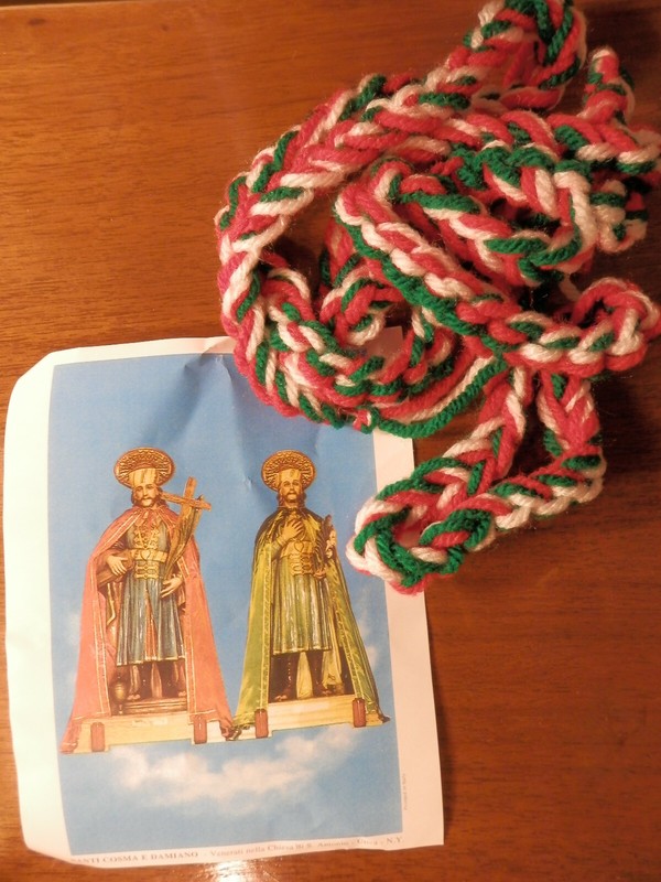 St Cosmas and St Damiano  cord