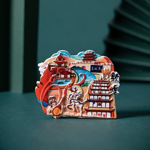 Chinese City Travel Fridge Magnets Souvenirs Refrigerator Stickers Home Decor - Picture 22 of 89