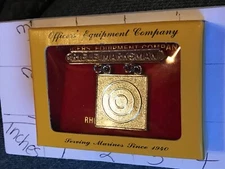 US Marine Corps Rifle Marksman medal Officer's Equipment Company USMC 10/10/24