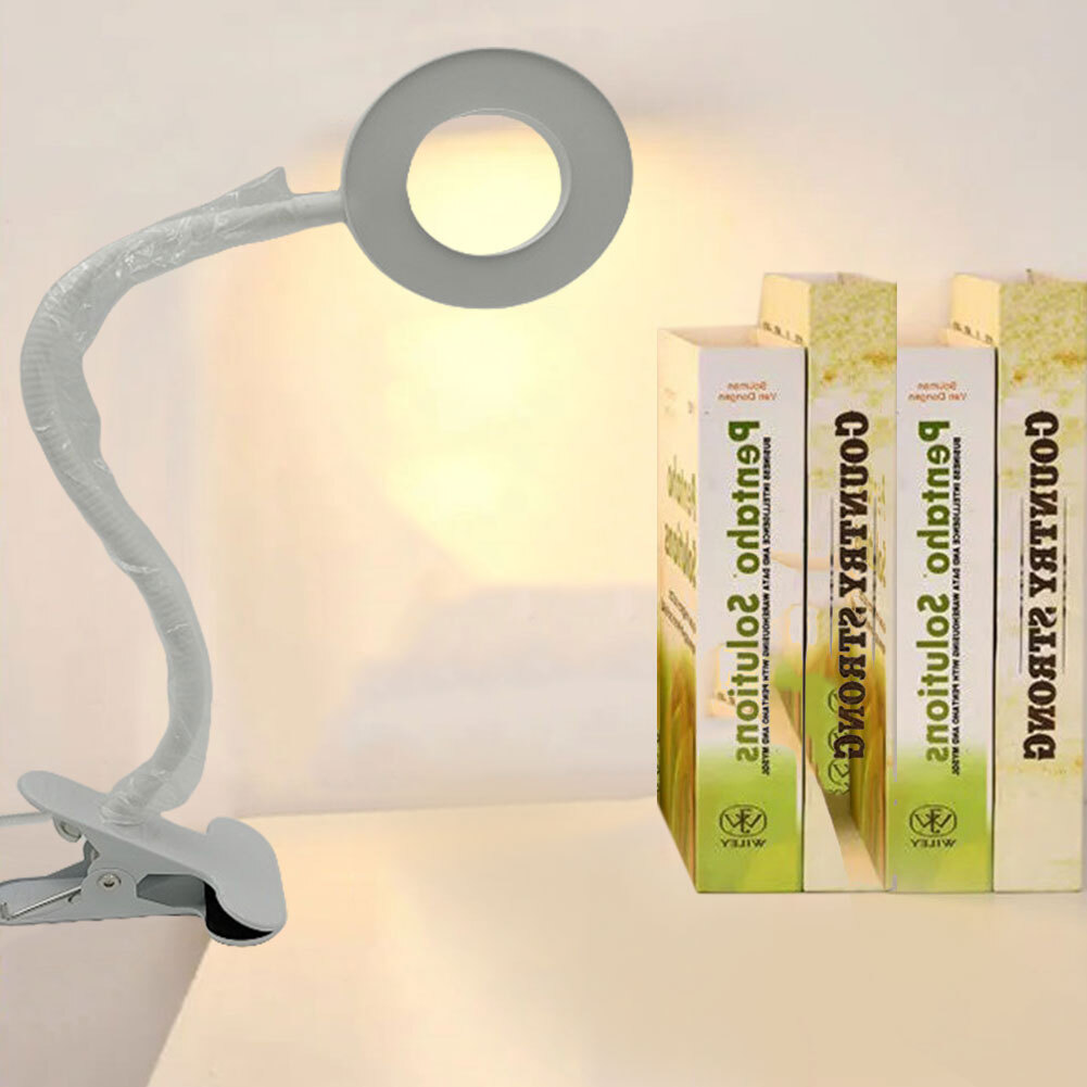 LED Book Light Flexible Gooseneck Desk Lamp Reading Lamp for Reading