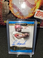 LOU BROCK FAS-LBY 2021 TOPPS FIVE STAR CAREER - BLUE AUTOGRAPH PARALLEL #10/25