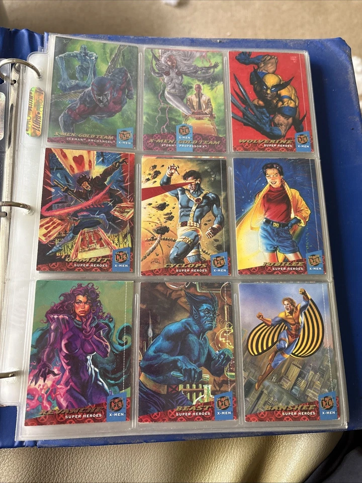Marvel Fleer Ultra 94 And 95, 94 Masterpieces Binder - Image 3 of 4