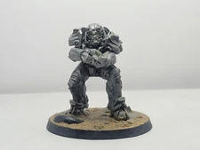 Painted Fallout Wasteland Warfare: Brotherhood Of Steel Paladin Power Armor 